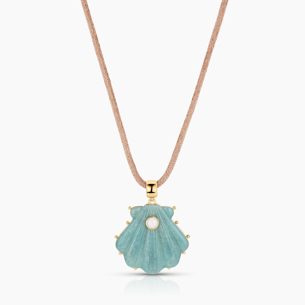 Marea Amazonite Shell Bail - Image 8
