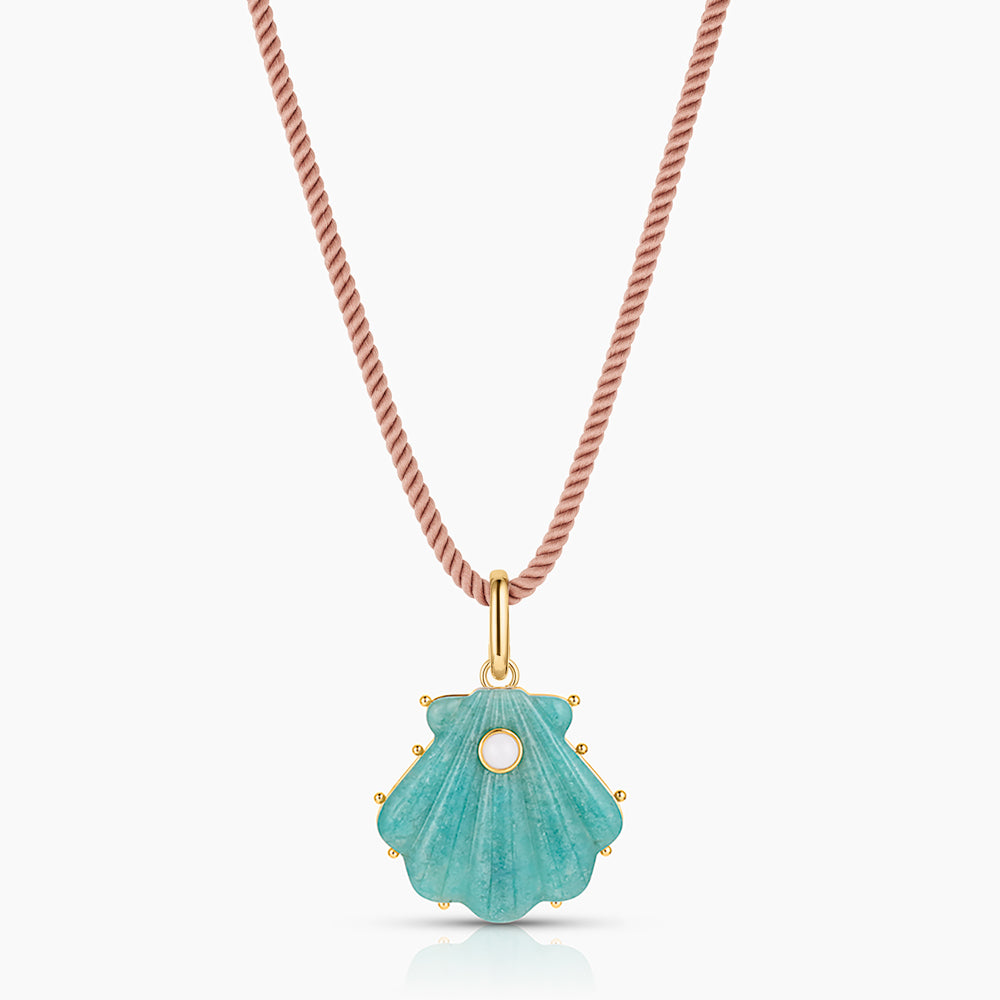 Marea Amazonite Shell Clip - Image 8