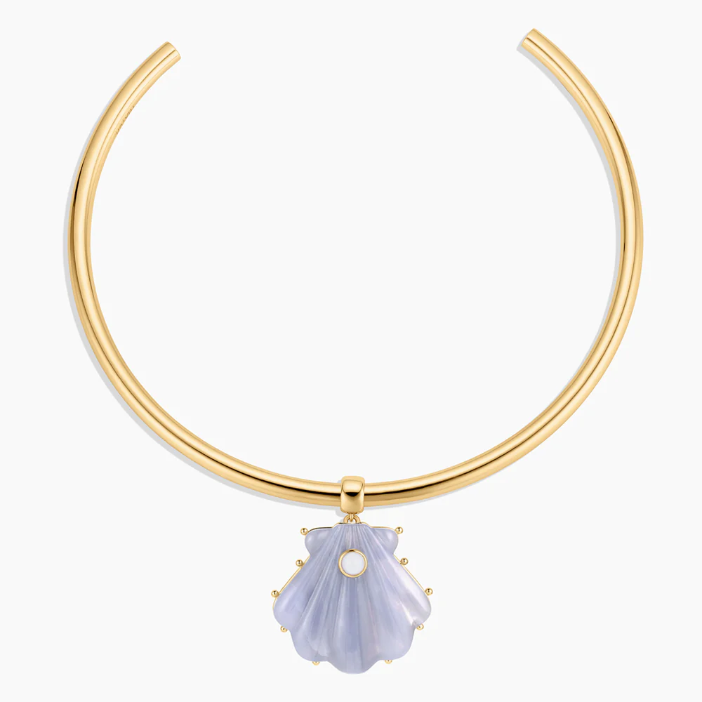 Marea Blue Lace Shell Bail - Image 10