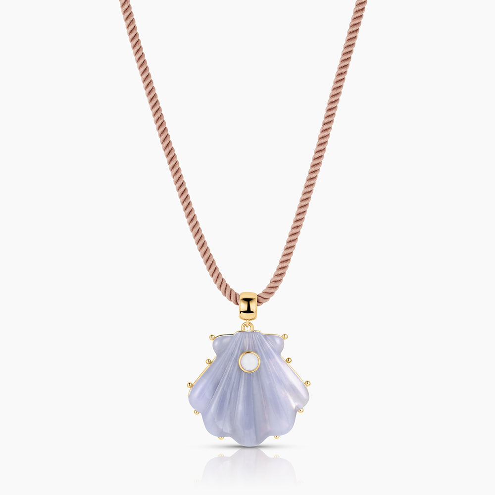 Marea Blue Lace Shell Bail - Image 6
