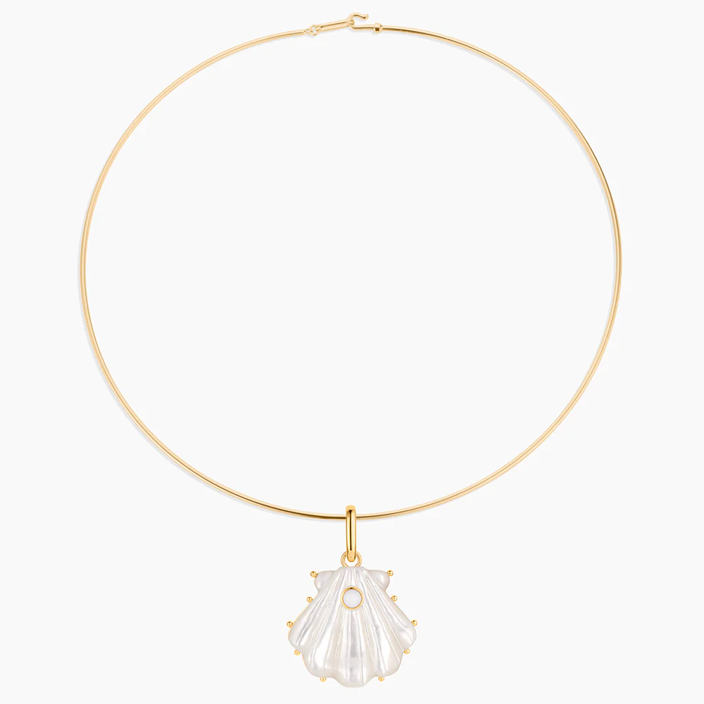 Marea Mother Of Pearl Shell Clip - Image 8