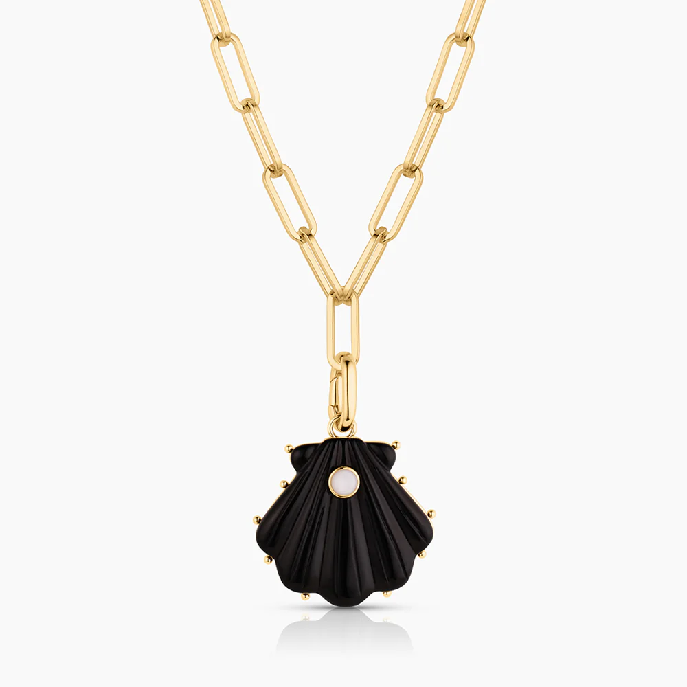 Marea Onyx Shell Clip - Image 4