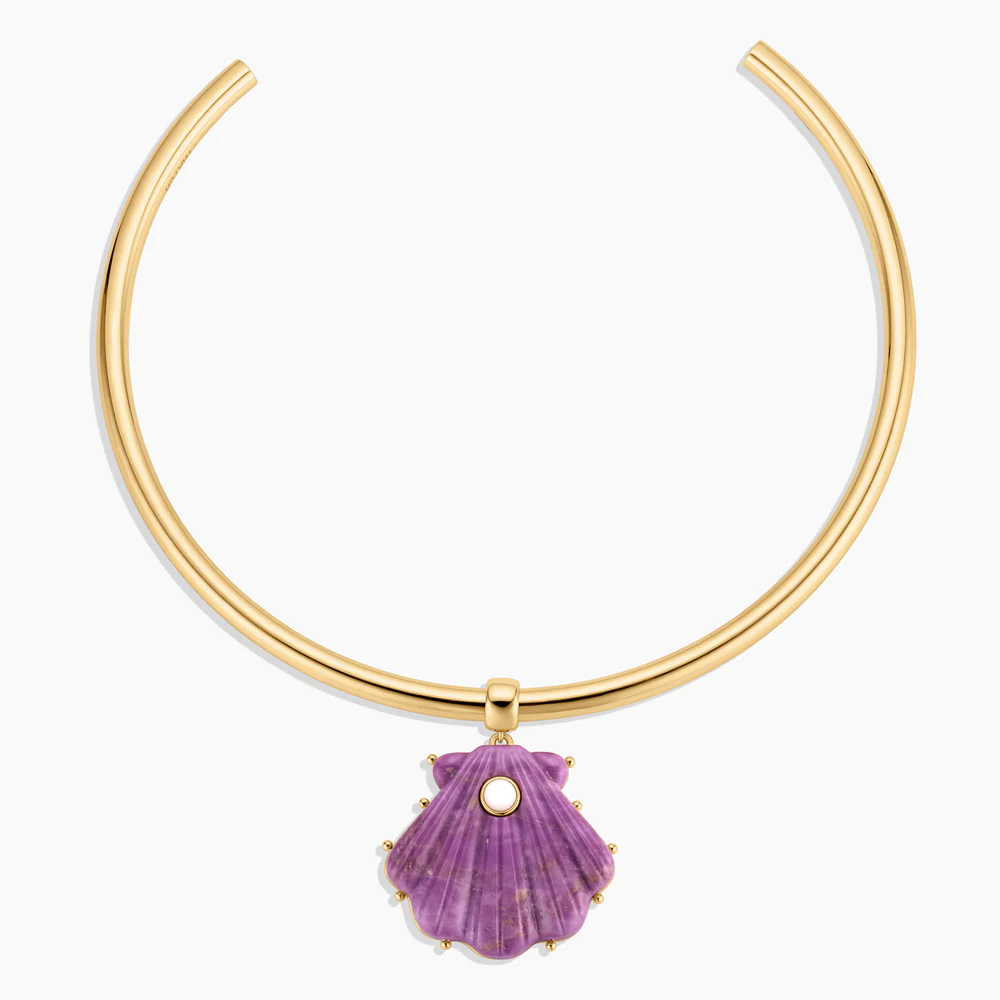 Marea Purple Mica Shell Bail - Image 8