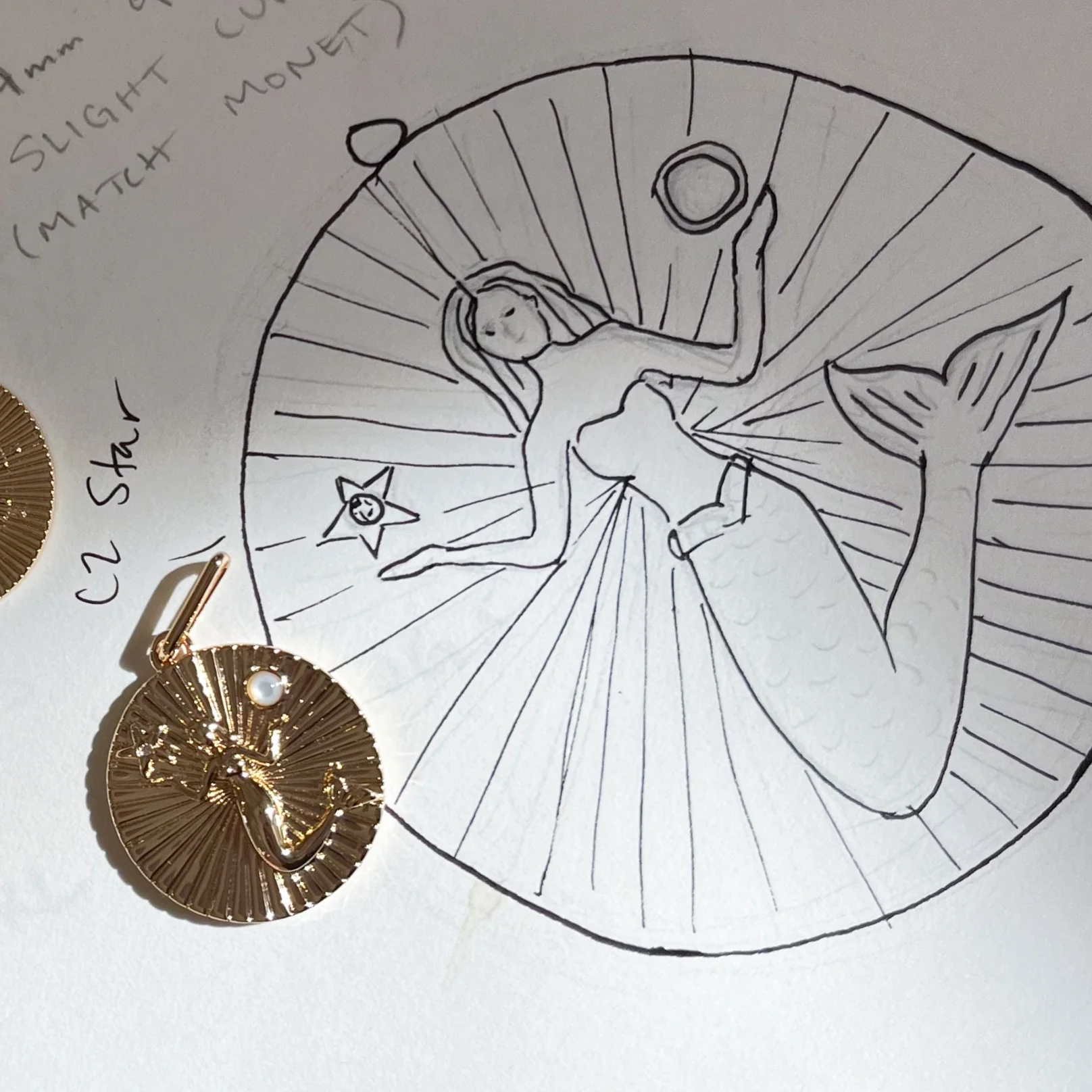 Naiad Mermaid Coin - Image 7