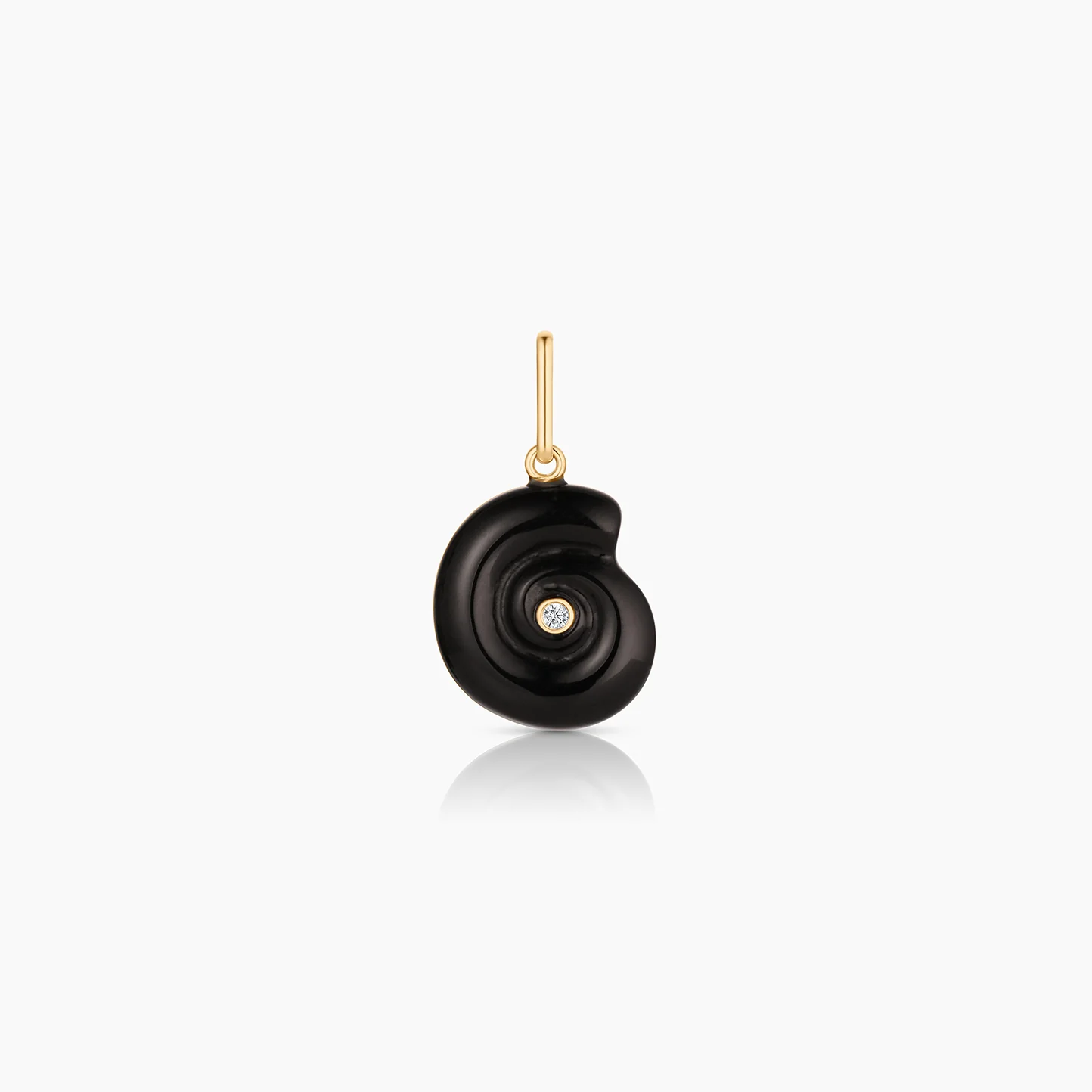 Nautilus Onyx Spiral Shell