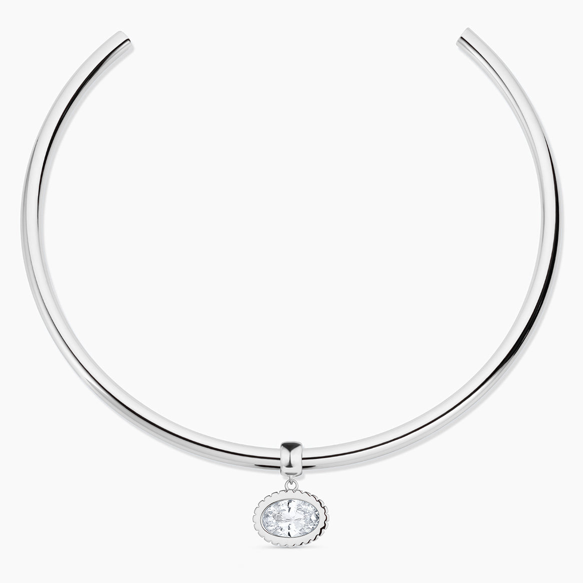 Nova Oval Cubic Zirconia Bail - Image 17
