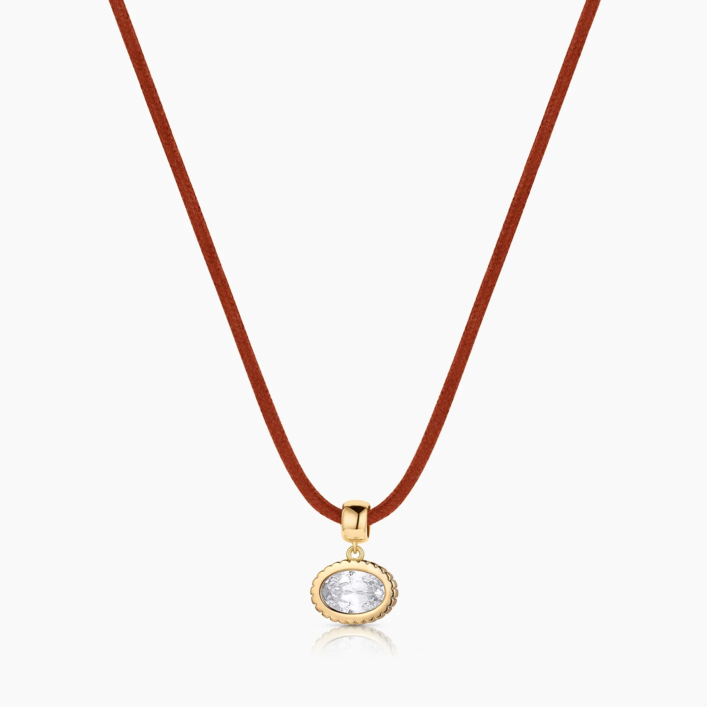 Nova Oval Cubic Zirconia Bail - Image 21