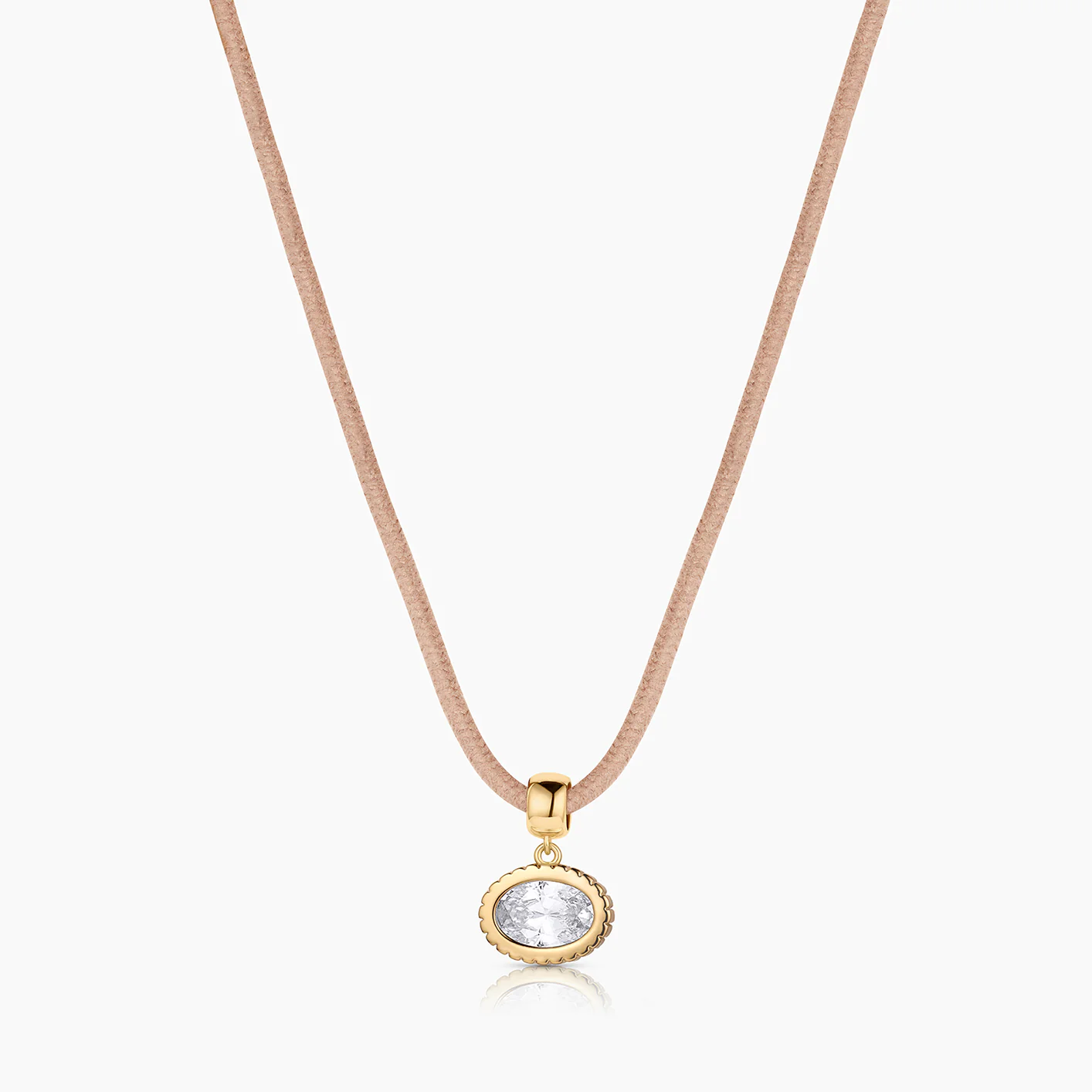 Nova Oval Cubic Zirconia Bail - Image 22