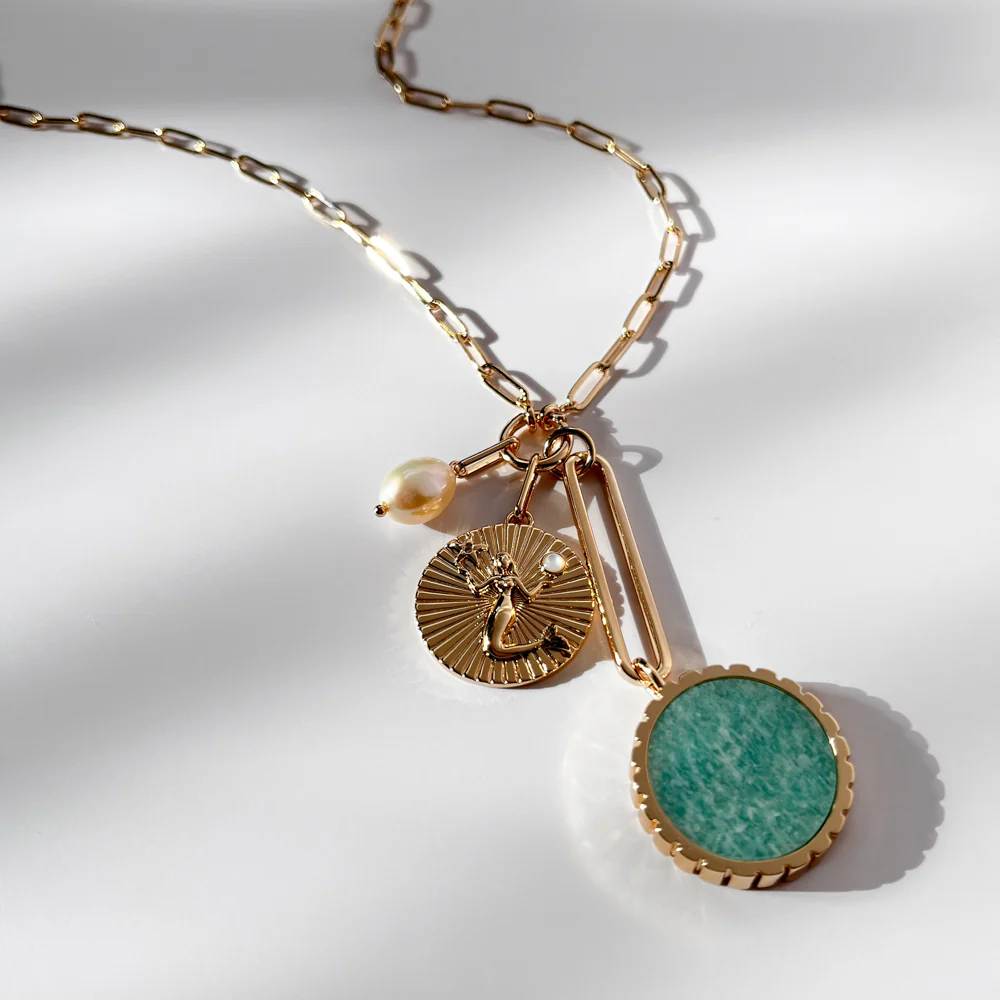 Paradiso Mermaid Amazonite Necklace - Image 3