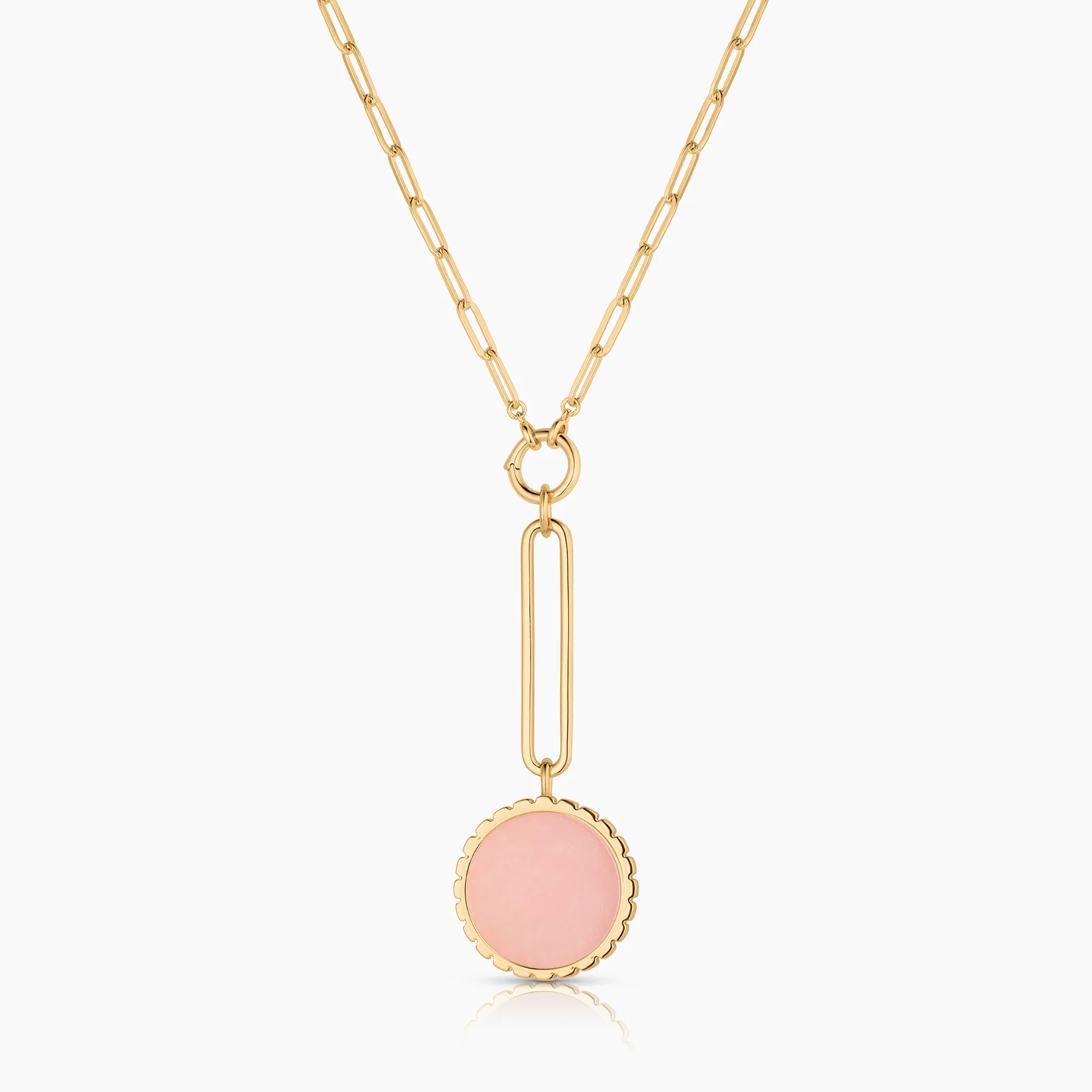 Odeon Pink Jade Drop - Image 3