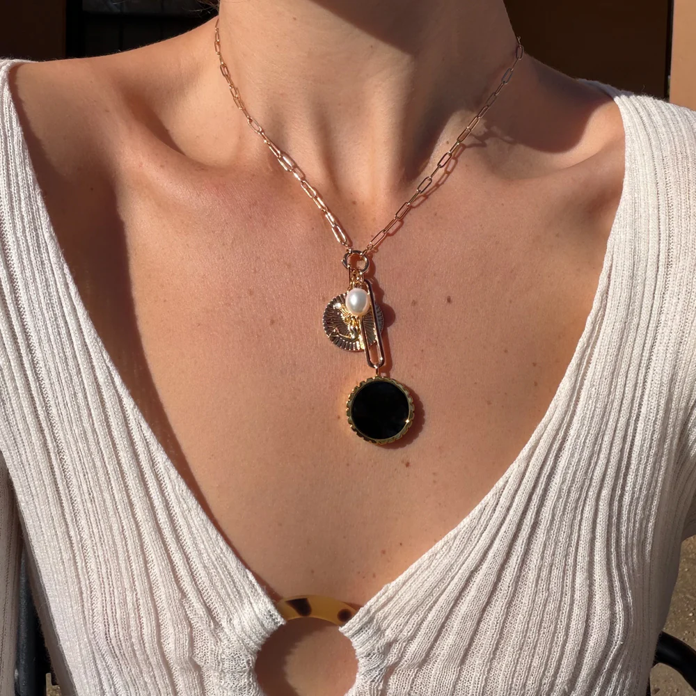 Paradiso Mermaid Onyx Necklace - Image 5