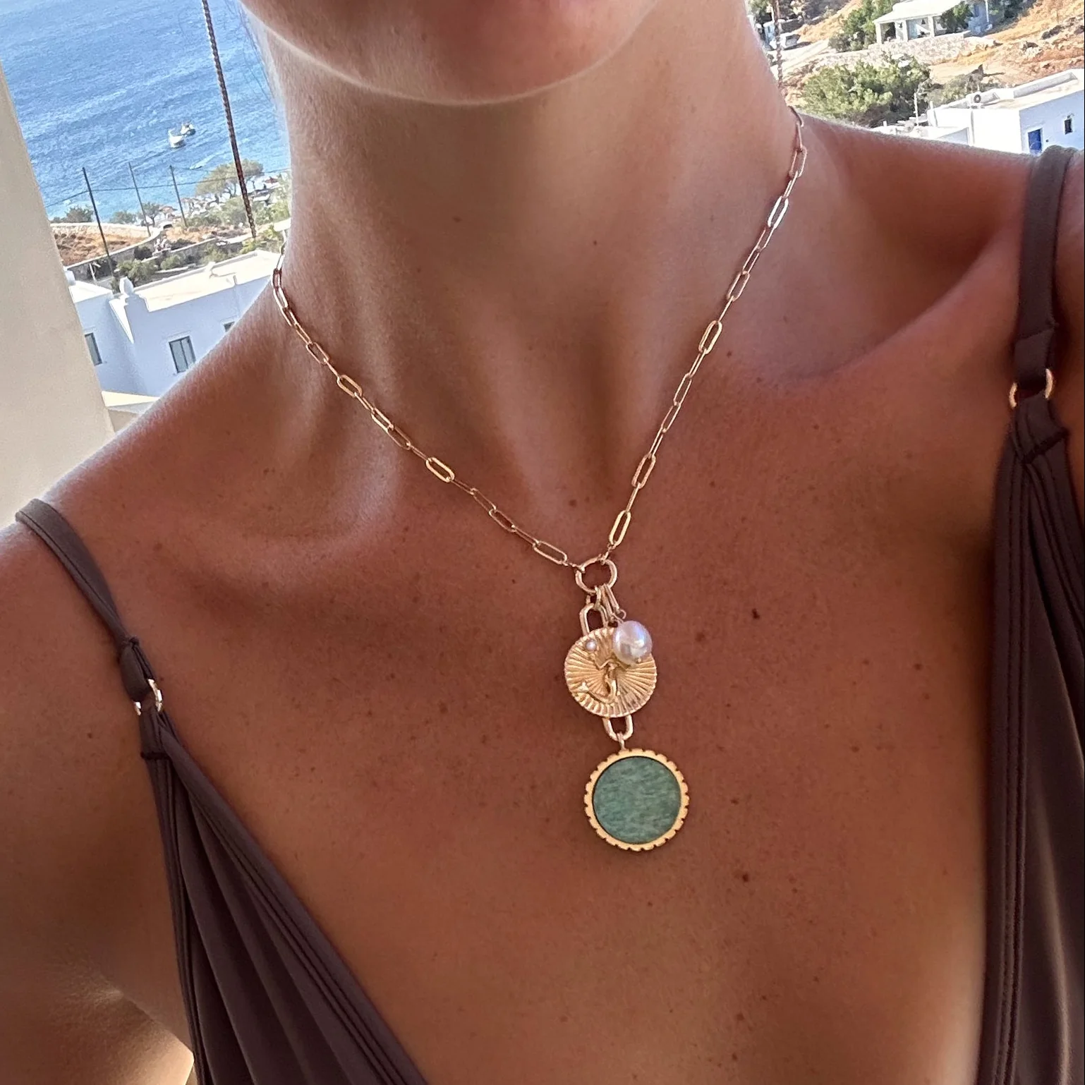 Paradiso Mermaid Amazonite Necklace - Image 5