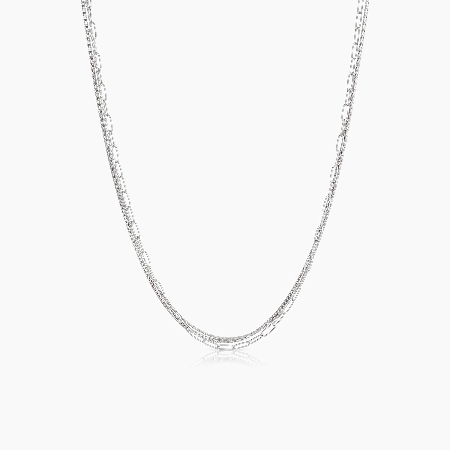 Rosalie Triple Strand Necklace - Image 4