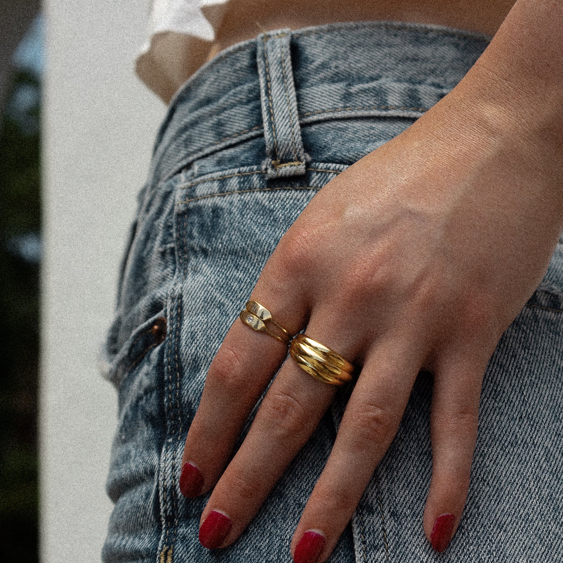 Stacking Signet Ring - Image 3