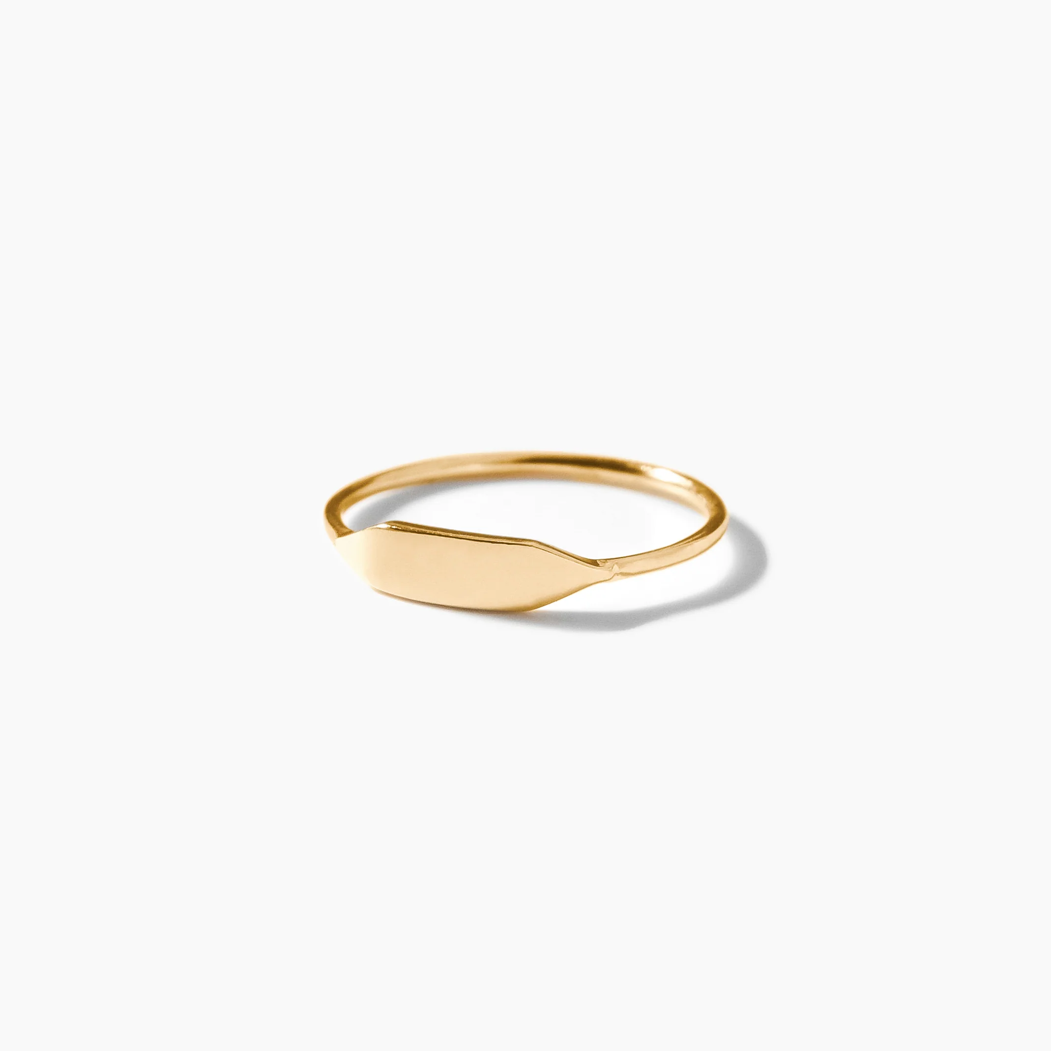 Stacking Signet Ring - Image 4
