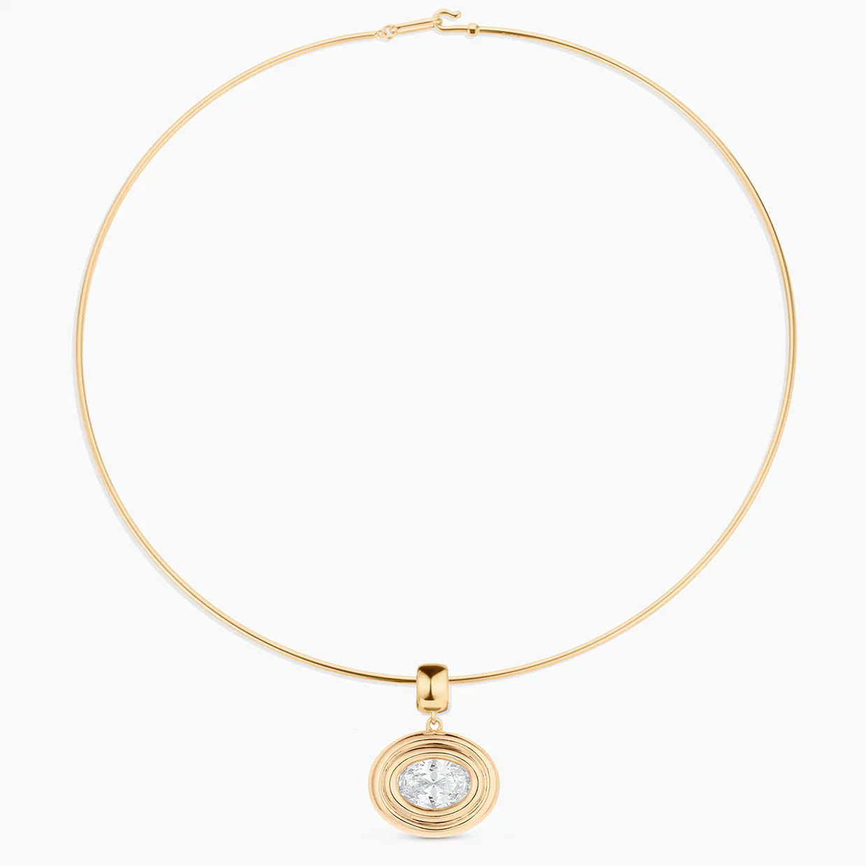 Starlet Oval Cubic Zirconia Bail - Image 15