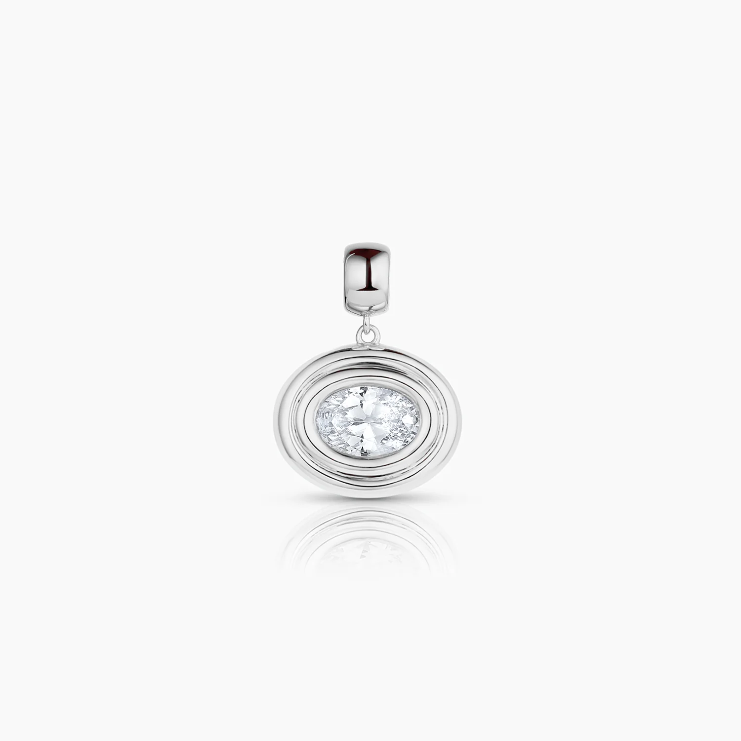 Starlet Oval Cubic Zirconia Bail - Image 22