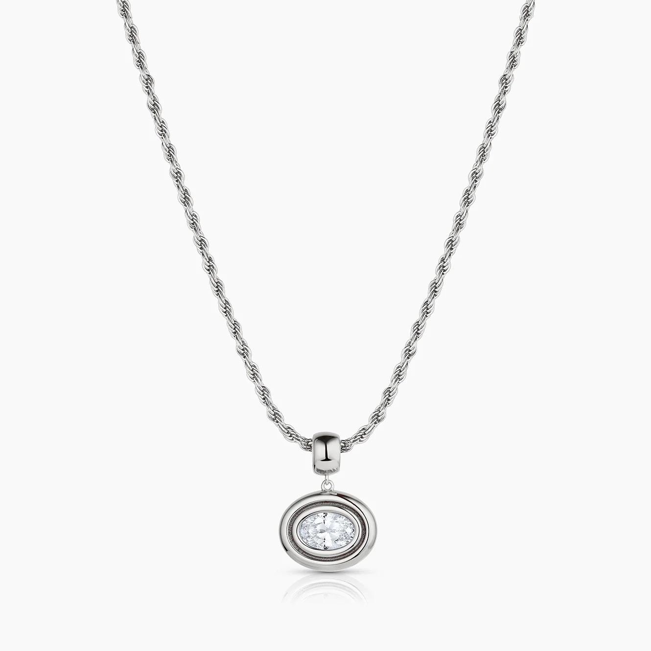 Starlet Oval Cubic Zirconia Bail - Image 24