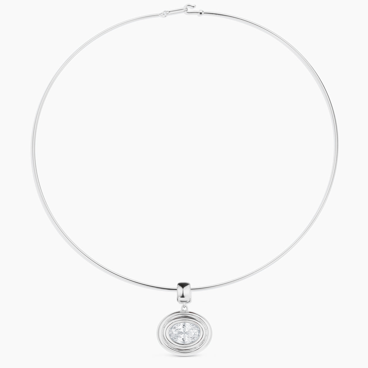 Starlet Oval Cubic Zirconia Bail - Image 26
