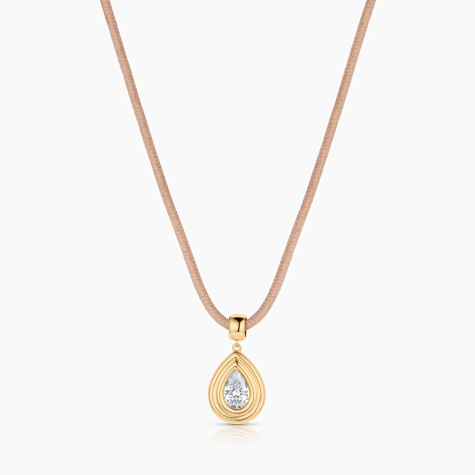 Starlet Teardrop Cubic Zirconia Bail - Image 17