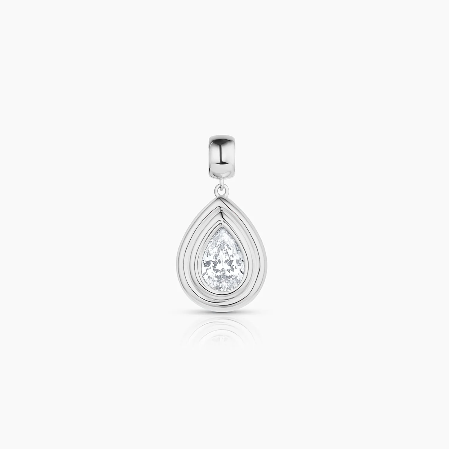 Starlet Teardrop Cubic Zirconia Bail - Image 20