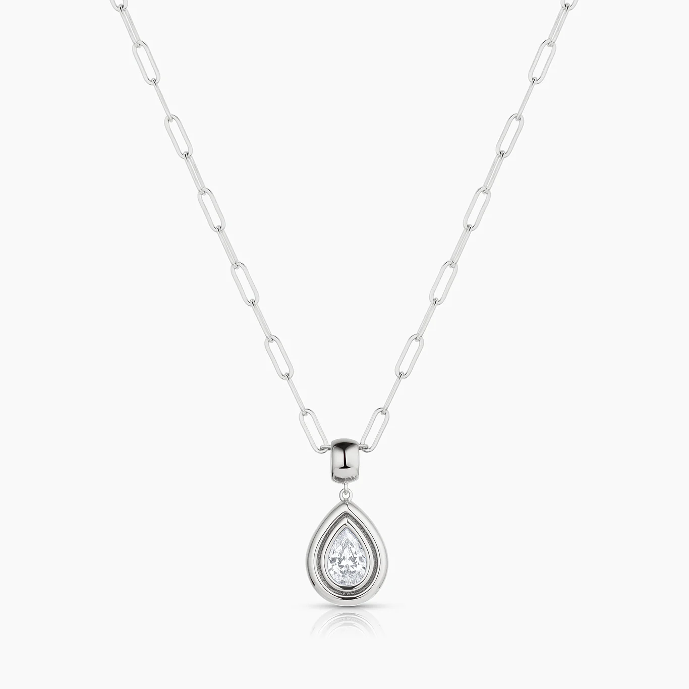 Starlet Teardrop Cubic Zirconia Bail - Image 21