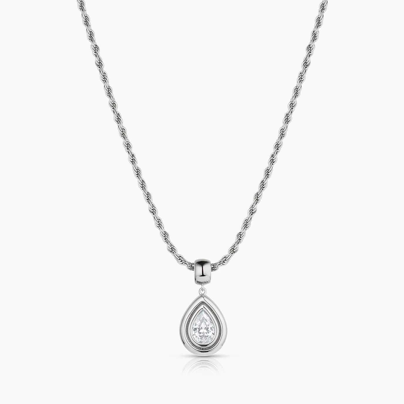 Starlet Teardrop Cubic Zirconia Bail - Image 22