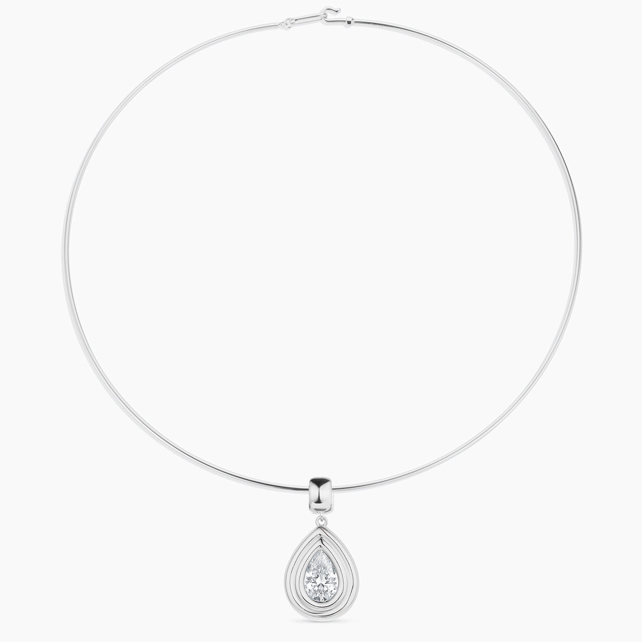 Starlet Teardrop Cubic Zirconia Bail - Image 24