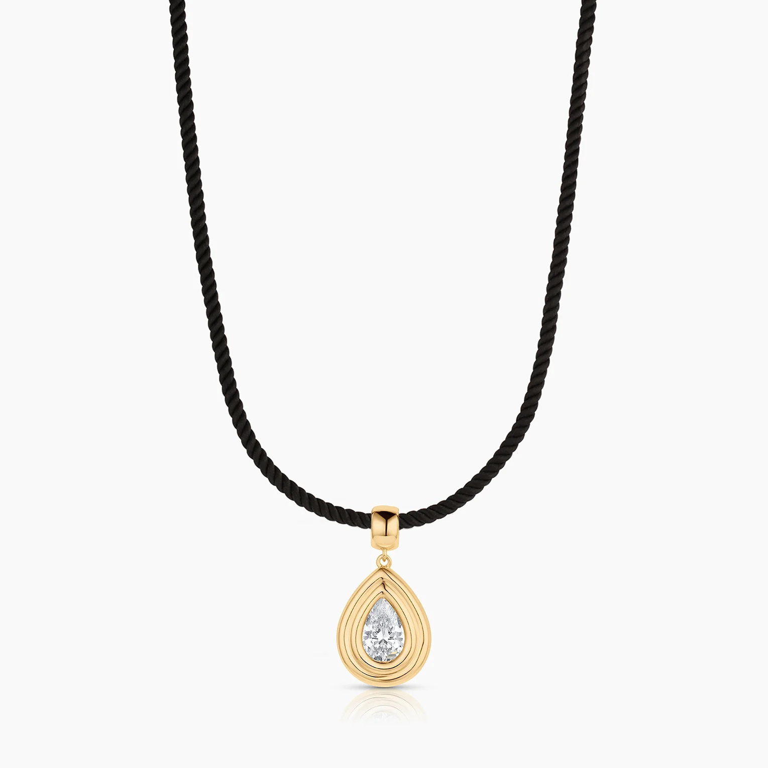 Starlet Teardrop Cubic Zirconia Bail - Image 8
